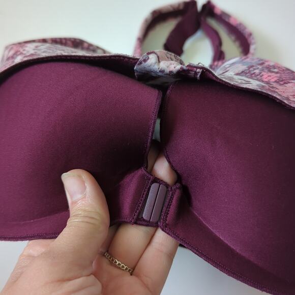 Victoria's Secret Knockout Ultra Max Sports Bra Snake Print Zip Front 34DD 34E - Picture 5 of 6